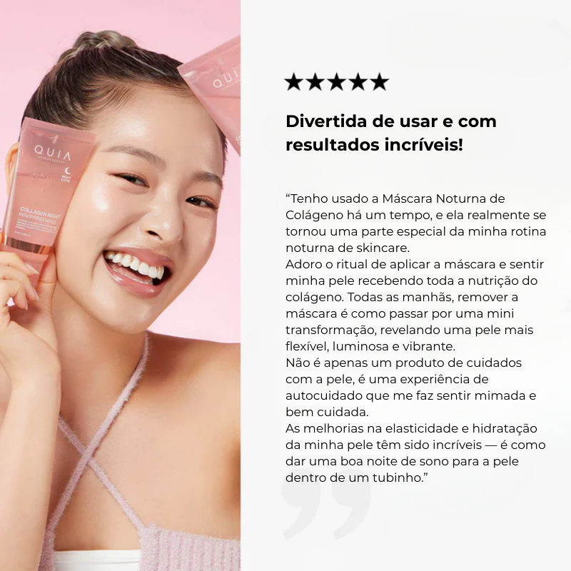 Mascarilla Nocturna Reparadora con Colágeno