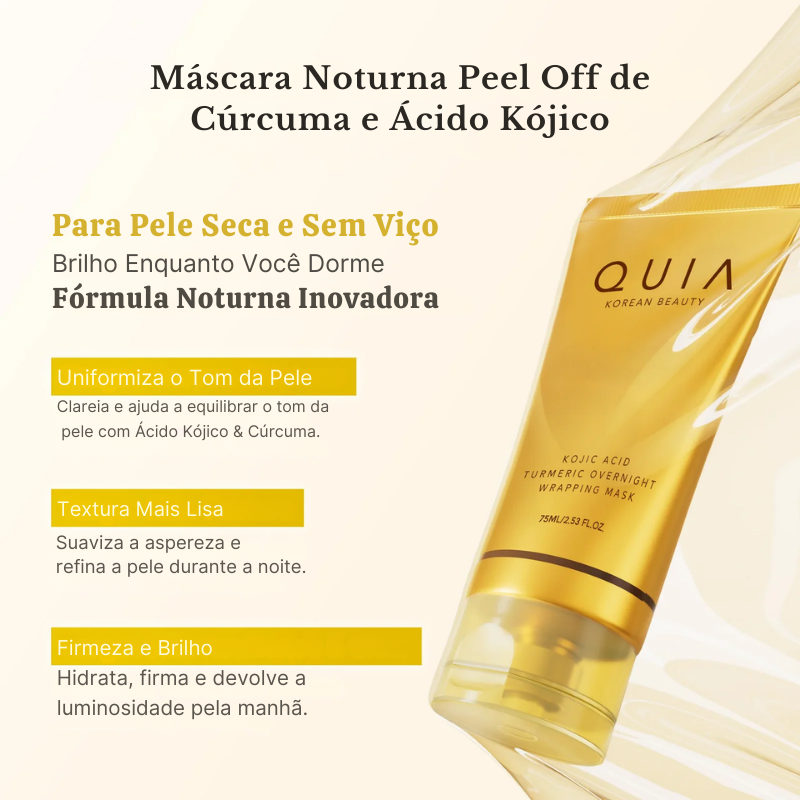 Mascarilla Nocturna Reparadora con Cúrcuma y Ácido Kójico