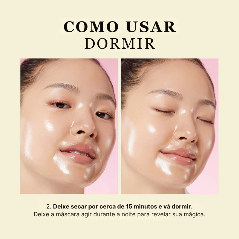 Mascarilla Nocturna Reparadora con Cúrcuma y Ácido Kójico
