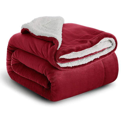 Coberdrom Casal Queen Sherpa Edredrom Pele de Carneiro 2,40m x 2,20m