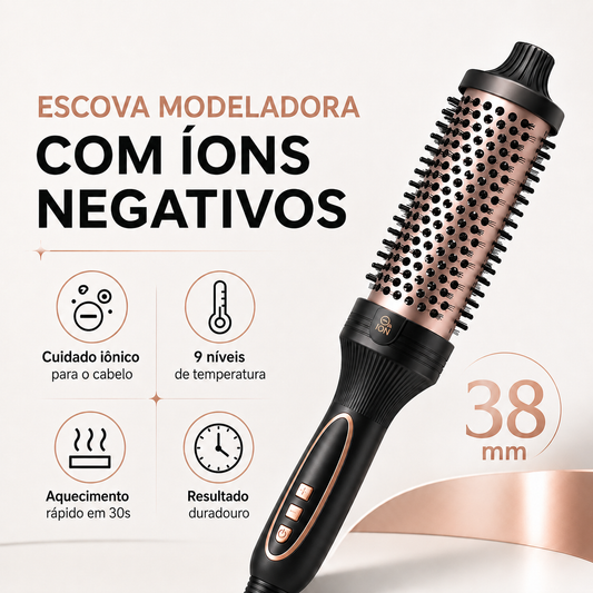 IonicStyle™ – Escova Modeladora 9 em 1